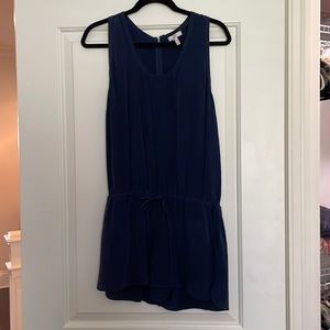 Joie Navy blue summer tank romper